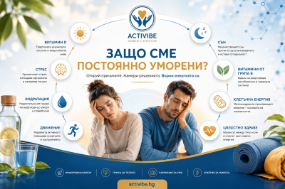 Защо се чувстваме постоянно уморени? 10 възможни причини, симптоми и практически съвети
