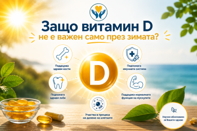 Защо витамин D не е важен само през зимата?