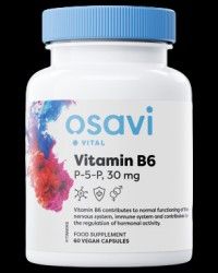 Osavi Vitamin B6 P5P 30 mg | Активен Витамин Б6 Пиридоксал-5-Фосфат | 60 капсули 