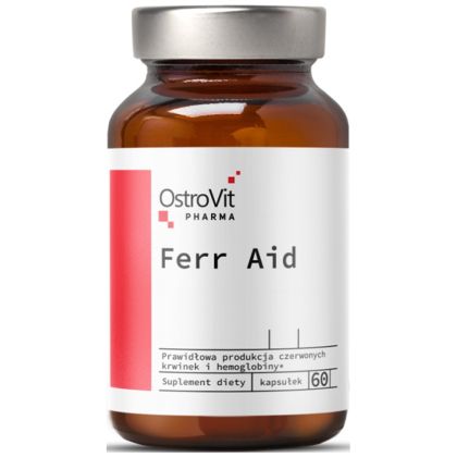 OstroVit Ferr Aid | Iron 30 mg + Complex | Желязо 30 мг + Комплекс | 60 капсули, 60 Дози 