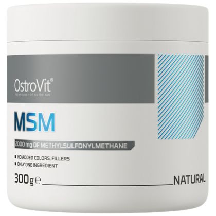 OstroVit MSM Powder | Метилсулфонилметан  | 300 грама, 150 Дози 