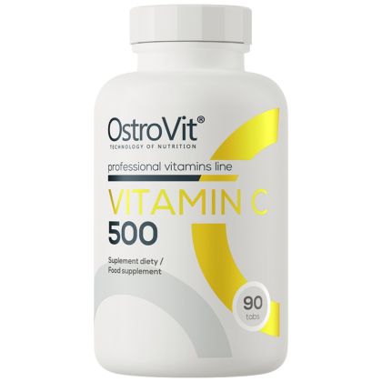 OstroVit Vitamin C 500 mg | Витамин C 500 мг | 90 таблетки, 90 дози 