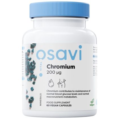 Osavi Chromium Picolinate 200 mcg | Хром Пиколинат | 60 капсули 