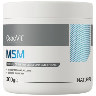 OstroVit MSM Powder | Метилсулфонилметан  | 300 грама, 150 Дози 